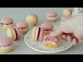 🍓딸기 레몬 마카롱 만들기🍋 strawberry lemon macaron recipe cooking tree