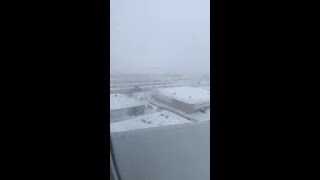 American Eagle Flight Slides Off Runway At O'Hare