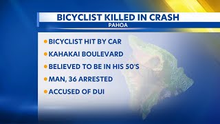 Man arrested for deadly drunk crash in Pahoa