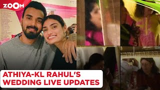 Athiya Shetty & KL Rahul wedding LIVE updates: 'NO phone policy' for Guests & Guest list