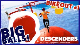 CRAZY Bike Obstacle Course!! BIKEOUT 1 - Descenders