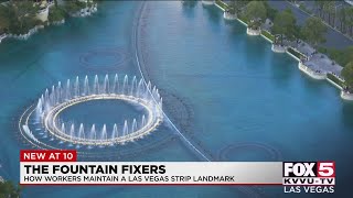 What makes Las Vegas' most famous water show at Bellagio run?