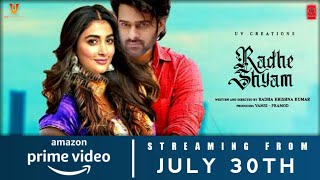 Radhe shyam Ott release date in tamil | Streaming from July | Prabhas | Pooja hedge | Cine Tamil