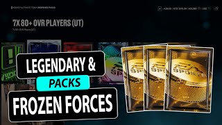 NHL 25 HUT HUGE Legendary Pack and Frozen Forces Pack Opening!