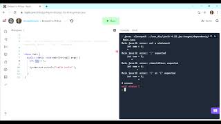 error not a statement, ";" expected, identifer expected, or ( or [ expected Quick Fix