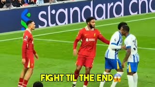 Watch the Fight between Trent Alexander-Arnold and Pervis Estupinan and crowd going loud 😭