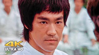 Lee (Bruce Lee) vs. OHara, Khan's personal bodyguard. Enter the Dragon