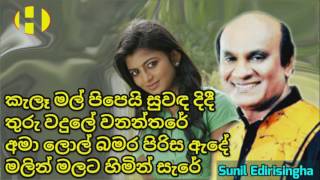 Kale Mal Pipei Suwada Didee ~Sunil Edirisingha ~  කැලෑ මල් පිපෙයි සුවඳ දිදී තුරු වදුලේ වනන්තරේ