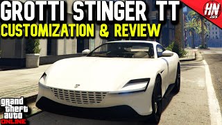 Grotti Itali GTO Stinger TT Customization \u0026 Review | GTA Online