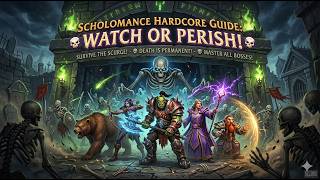 Scholomance Hardcore Guide: Watch This or PERISH! 💀