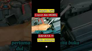 Cara lepas aki mobil yang benar #fyp #fypシ #otomotif #akimobil #bengkel #bengkelmobil #trendingshort