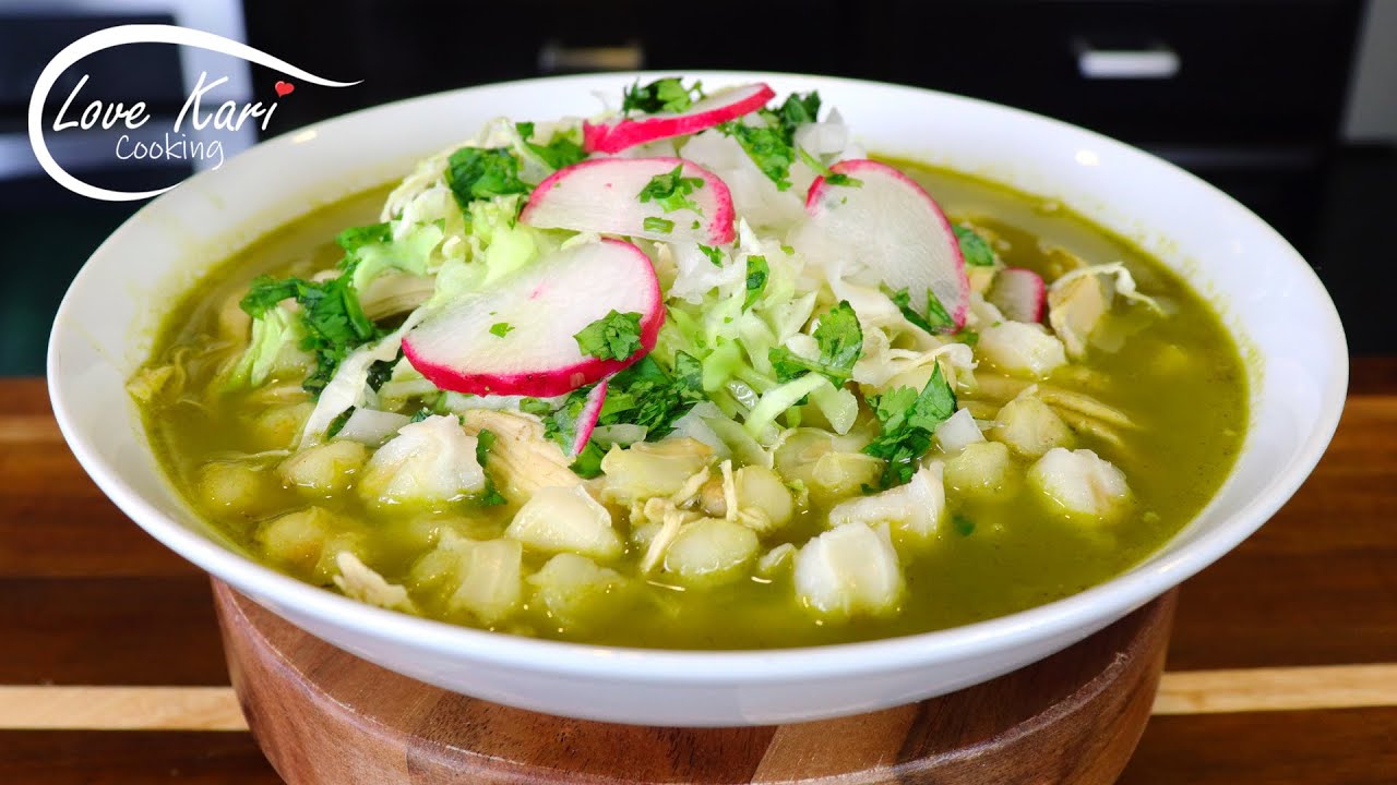 Pollo Pozole Verde Chicken Pozole Verde Diethood