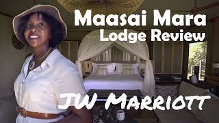 JW Marriot Maasai Mara Room Tour and Honest Review🌿✨ #travelreview #jwmarriott #luxurysafari