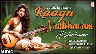 Carnatic Classical Instrumental | Raaga Vaibhavam | Akhilandeshwari | By Usha Ramamoorthy