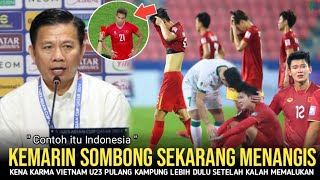 CONTOH ITU TIMNAS INDONESIA! Pelatih Vietnam U23 Ngamuk Usai Vietnam U23 Gagal Lolos ke Semifinal.