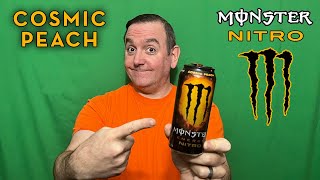 Monster NITRO Cosmic Peach Energy Drink Review. The newest edition to the Nitro energy drink line