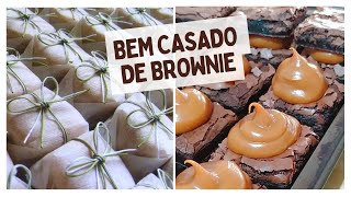 Produção GRANDE de brownies PARA um CASAMENTO!!! #brownie #diliciadebrownie #casamento