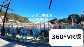 【高知県】メジカ（マルソウダガツオ）曳縄漁（360°VR）【漁業紹介動画】