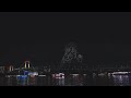 お台場レインボー花火2024 odaiba rainbow fireworks 2024 と and odaiba drone show 2024　【4k60hdr】