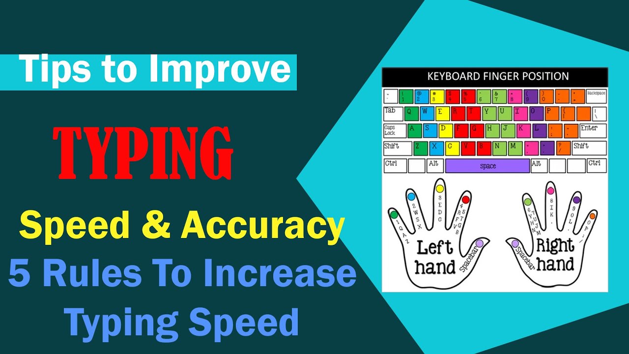 Tips To Improve Typing Speed Accuracy 5 Rules To Increase Typing