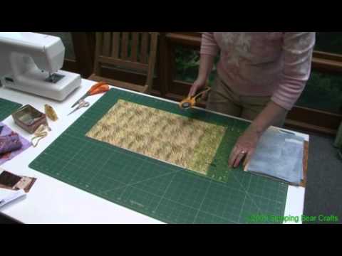 Cut Strips and Squares from a Fat Quarter Cut Strips and Squares from a Fat Quarter