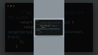 Master JavaScript Proxies & Context #JavaScript