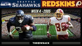 Smart & Efficient Offenses Matchup! (Seahawks vs. Redskins 2005, Week 4)