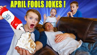 Sneaky Jokes on April fools Day! (And Spying!)