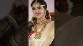 Chaitrareddy queen 🥰🥰 on her wedding #chaitra #zeetamil #kayalserial #yaradineemogini