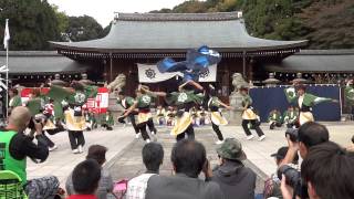 大阪芸術大学 よさこい×結び　龍馬よさこい14＠京都霊山護国神社