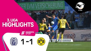 SV Meppen - Borussia Dortmund II | Highlights 3. Liga 21/22