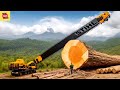 Extreme Dangerous Fastest Big Chainsaw Cutting Tree Machines | Biggest Heavy Equipment Machines #10