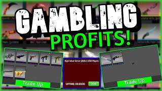 Counter Blox | Gambling Viewers + My items! Part 1 (Trade-ups)