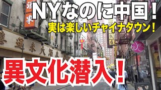 まるで中国！NYチャイナタウンで異文化交流してみた！【ニューヨーク観光・旅行】