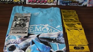 【GBC】POKEMON CARD ポケモンカードゲームXY BREAK ユニクロＴシャツプロモ 開封動画