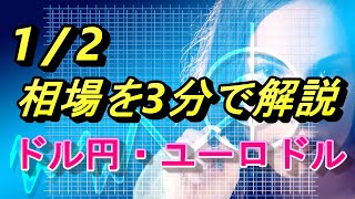 【FXリアルトレード】チャートから見た今日の狙いと戦略を3分で解説します【ドル円、ユーロドル】