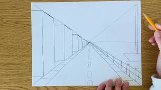 One - Point Perspective- 4th grade