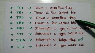 Timers of 8051 Microcontroller - TMOD - TCON Registers - Modes of Timer - MPMC