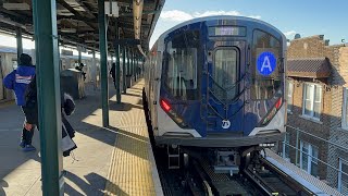 The 8 Avenue Line: R211 A Train Ride from Ozone Park-Lefferts Boulevard to Inwood-207th Street