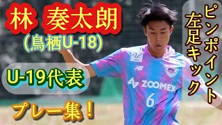 サガンの中田浩二【林奏太朗】U-19代表レフティ。鳥栖U-18。プレー集！Sotaro Hayashi。高校サッカー