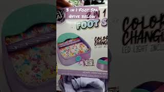 3 in 1 Foot Spa @fivebelow #fyp #shorts