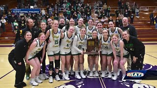 Floyd Central girls basketball wins first sectional title in a decade