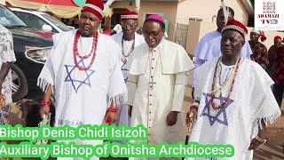 Arrival Of The Bishop Of Isi Uzo @The 2022 World Aguleri Festival - Cultural Events In Anambra