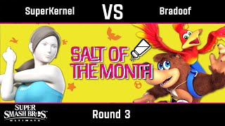 SuperKernel (Wii Fit) vs Bradoof (Banjo) - Ultimate Round 3 - Salt of the Month #3