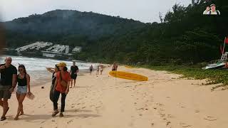 รีวิวเที่ยวภูเก็ตวันนี้ ที่หาดในหานกัน ตอน 5  ( Review to tour in Phuket today the Naihan beach 5th)