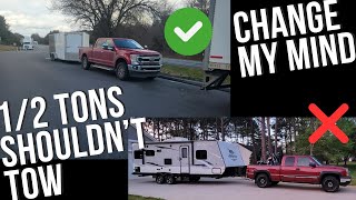 Solving the 1/2 ton vs 3/4 ton towing debate once and for all!