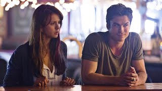 TVD 5x3 - Damon and Elena arrive at the bar, Nadia attacks Elena and Katherine runs away | HD