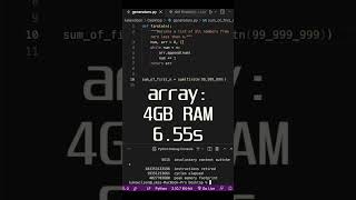 Python generator in 30 seconds #shorts