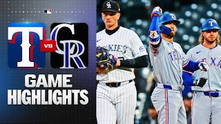 Rangers vs. Rockies Game Highlights (5/19/26) | MLB Highlights