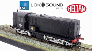 Custom Loco Project OO Gauge Heljan 10800 with a Custom ESU Loksound File